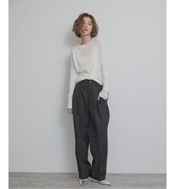 OUTDOOR PRODUCTS Usual Things「追加7 シアーリブルーズロンTEE」|Tシャツ・カットソー|