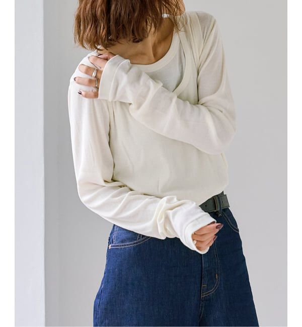 OUTDOOR PRODUCTS Usual Things「追加7 シアーリブルーズロンTEE」|Tシャツ・カットソー|