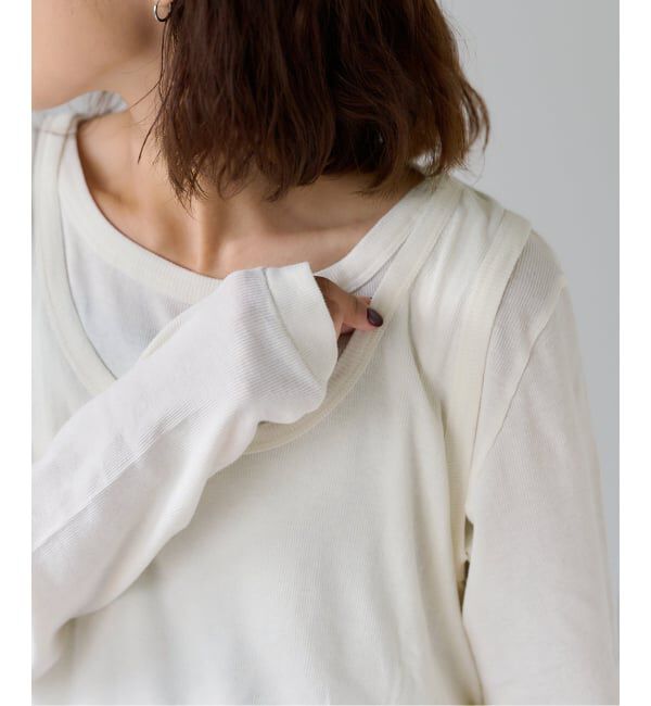 OUTDOOR PRODUCTS Usual Things「シアーリブタンクトップ」|Tシャツ・カットソー|ホワイト