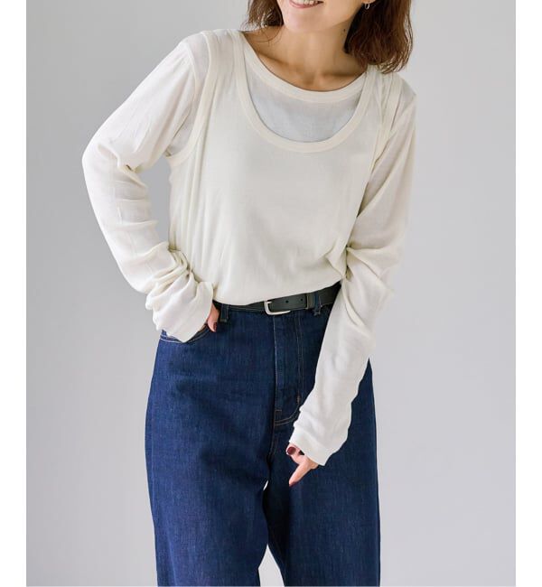 OUTDOOR PRODUCTS Usual Things「シアーリブタンクトップ」|Tシャツ・カットソー|