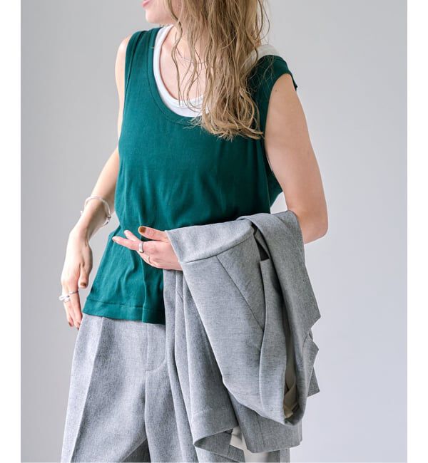 OUTDOOR PRODUCTS Usual Things「シアーリブタンクトップ」|Tシャツ・カットソー|