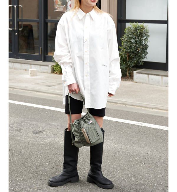 OUTDOOR PRODUCTS Usual Things「≪予約≫RATIONAL GIRLロゴ刺繍オックスフォードシャツ」|シャツ・ブラウス|