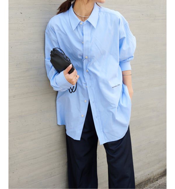 OUTDOOR PRODUCTS Usual Things「≪予約≫RATIONAL GIRLロゴ刺繍オックスフォードシャツ」|シャツ・ブラウス|