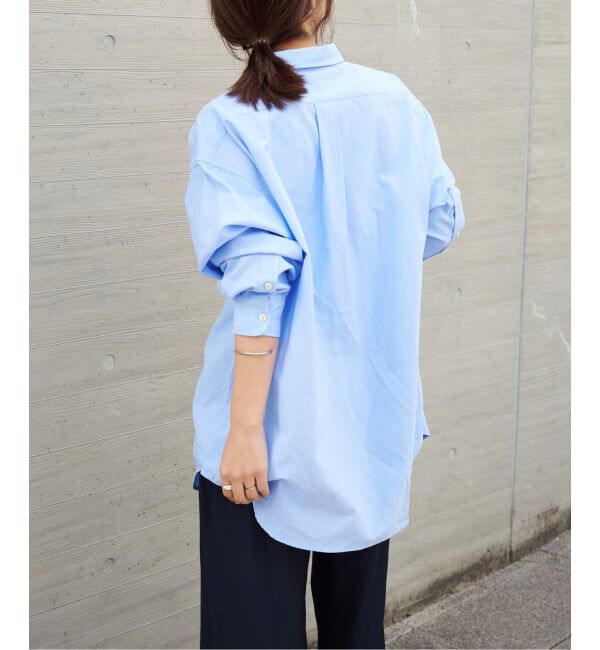 OUTDOOR PRODUCTS Usual Things「≪予約≫RATIONAL GIRLロゴ刺繍オックスフォードシャツ」|シャツ・ブラウス|