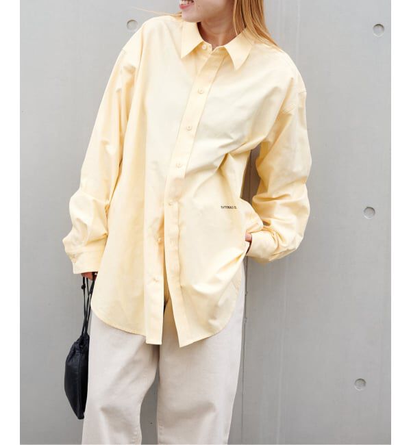 OUTDOOR PRODUCTS Usual Things「≪予約≫RATIONAL GIRLロゴ刺繍オックスフォードシャツ」|シャツ・ブラウス|