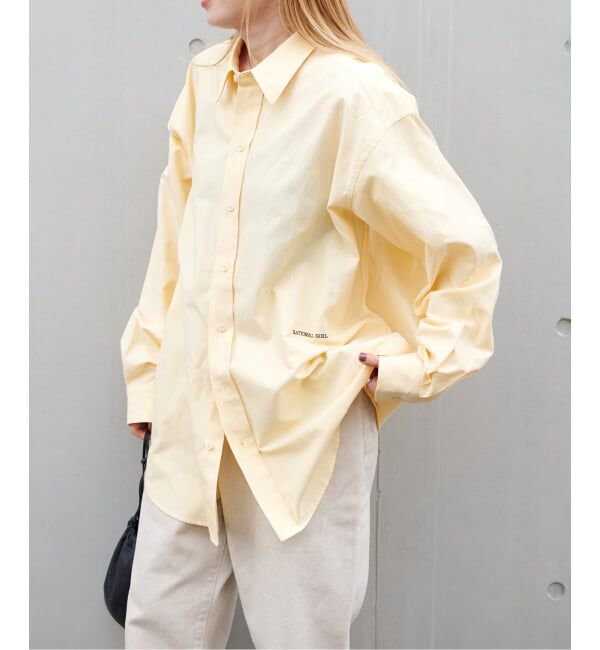 OUTDOOR PRODUCTS Usual Things「≪予約≫RATIONAL GIRLロゴ刺繍オックスフォードシャツ」|シャツ・ブラウス|