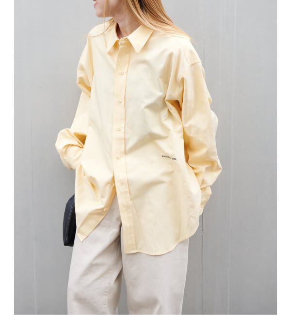 OUTDOOR PRODUCTS Usual Things「≪予約≫RATIONAL GIRLロゴ刺繍オックスフォードシャツ」|シャツ・ブラウス|
