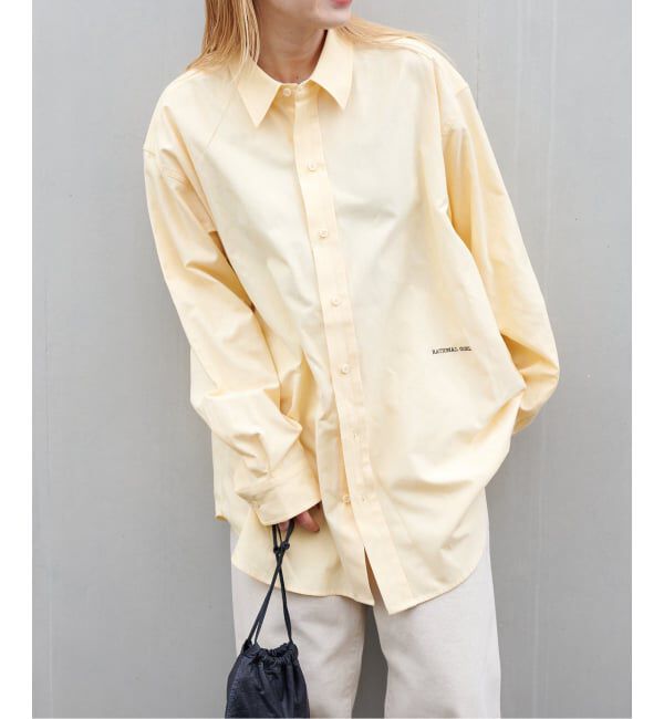 OUTDOOR PRODUCTS Usual Things「≪予約≫RATIONAL GIRLロゴ刺繍オックスフォードシャツ」|シャツ・ブラウス|