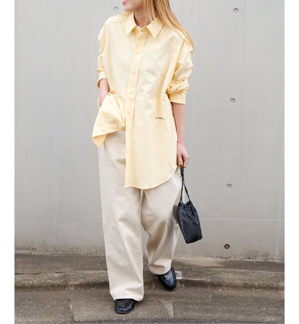 OUTDOOR PRODUCTS Usual Things「≪予約≫RATIONAL GIRLロゴ刺繍オックスフォードシャツ」|シャツ・ブラウス|