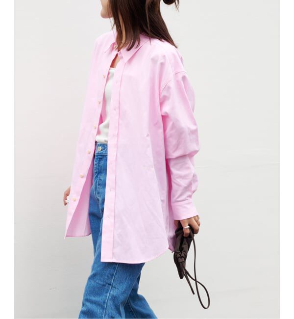 OUTDOOR PRODUCTS Usual Things「≪予約≫RATIONAL GIRLロゴ刺繍オックスフォードシャツ」|シャツ・ブラウス|