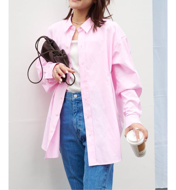 OUTDOOR PRODUCTS Usual Things「≪予約≫RATIONAL GIRLロゴ刺繍オックスフォードシャツ」|シャツ・ブラウス|