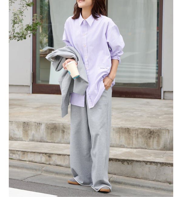 OUTDOOR PRODUCTS Usual Things「≪予約≫RATIONAL GIRLロゴ刺繍オックスフォードシャツ」|シャツ・ブラウス|