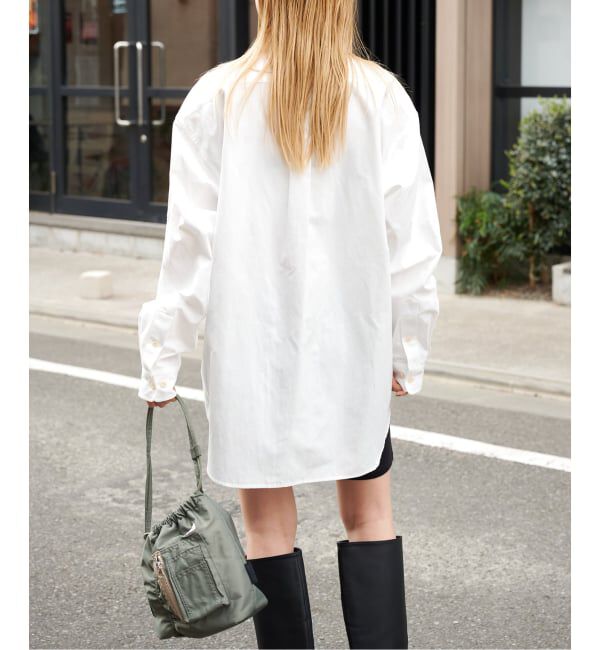 OUTDOOR PRODUCTS Usual Things「≪予約≫RATIONAL GIRLロゴ刺繍オックスフォードシャツ」|シャツ・ブラウス|