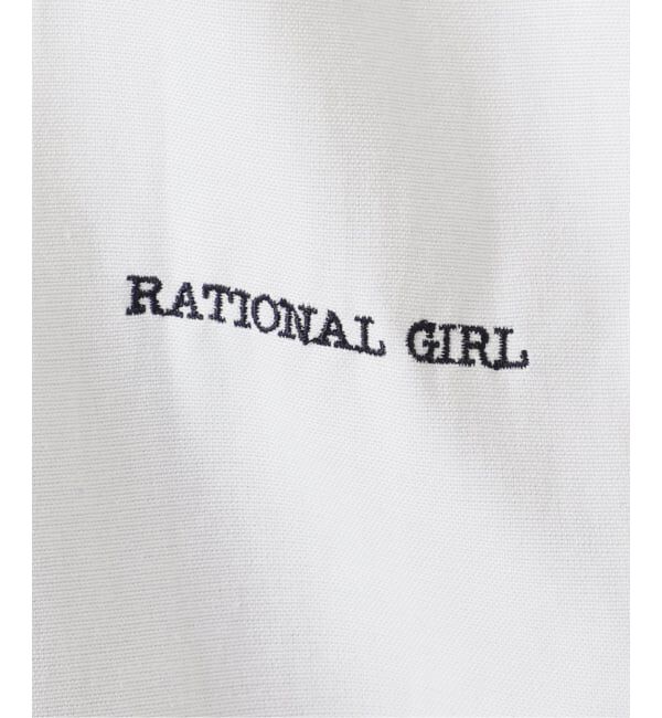 OUTDOOR PRODUCTS Usual Things「≪予約≫RATIONAL GIRLロゴ刺繍オックスフォードシャツ」|シャツ・ブラウス|