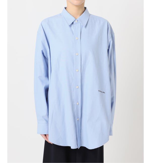 OUTDOOR PRODUCTS Usual Things「≪予約≫RATIONAL GIRLロゴ刺繍オックスフォードシャツ」|シャツ・ブラウス|