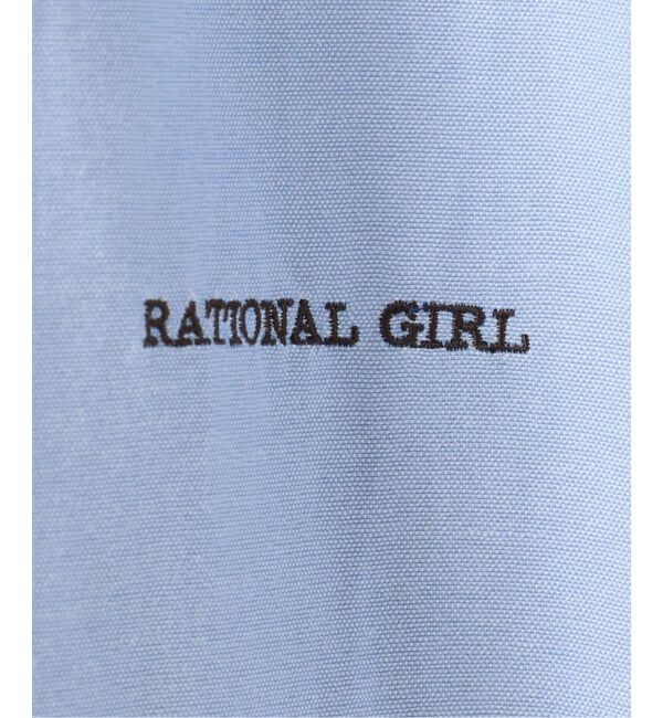 OUTDOOR PRODUCTS Usual Things「≪予約≫RATIONAL GIRLロゴ刺繍オックスフォードシャツ」|シャツ・ブラウス|