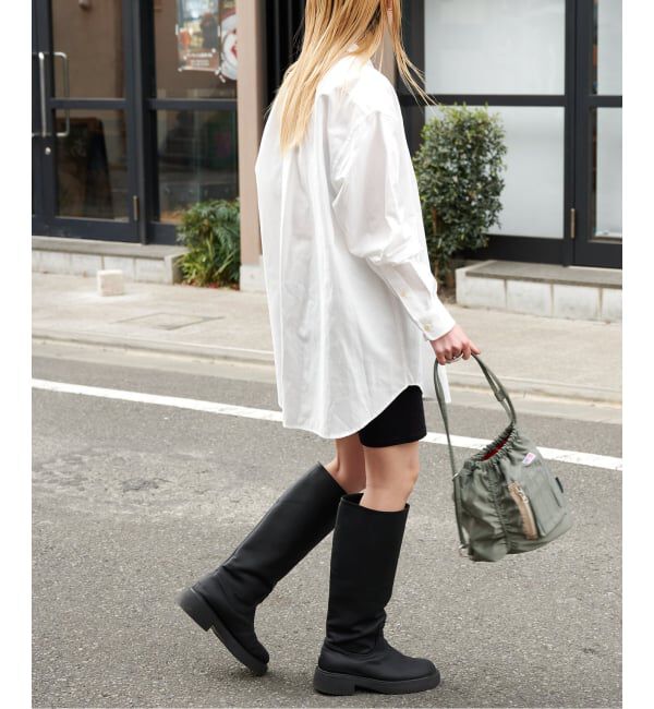 OUTDOOR PRODUCTS Usual Things「≪予約≫RATIONAL GIRLロゴ刺繍オックスフォードシャツ」|シャツ・ブラウス|