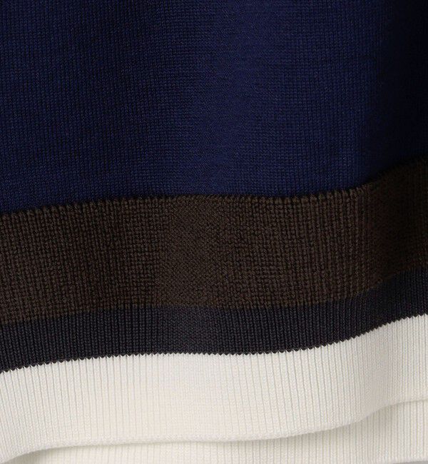 TOMORROWLAND MENS「TOMORROWLAND tricot リブライン ニットTシャツ」|ニット・セーター|