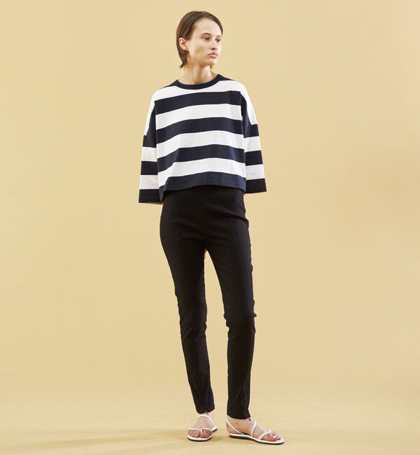 GALERIE VIE「リネンレーヨンストレッチ スリムパンツ」|その他|