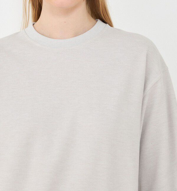 GALERIE VIE「コットンシルクカノコ ワイドクルーネックＴシャツ」|Tシャツ・カットソー|