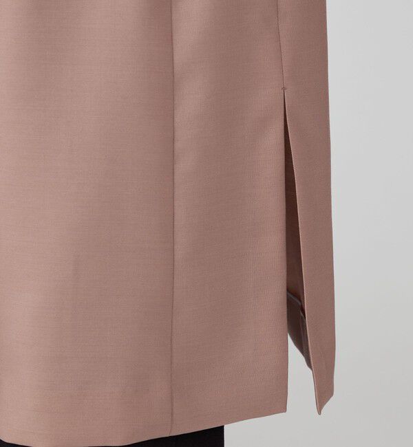 TOMORROWLAND collection「ウールシルクタッサー ロングジレ」|ベスト・ジレ|