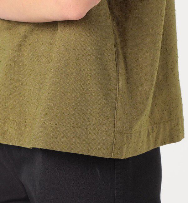 BACCA「レーヨンコットンネップブラウス」|シャツ・ブラウス|