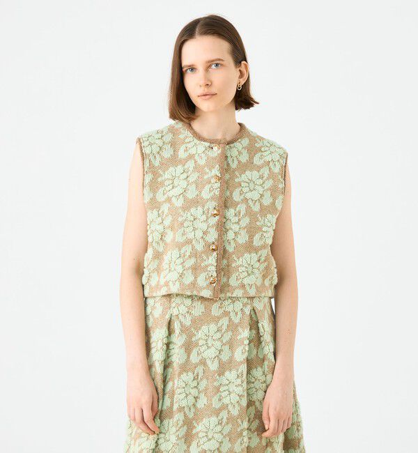 Ballsey「Yasmin ショートジレ」|ベスト・ジレ|