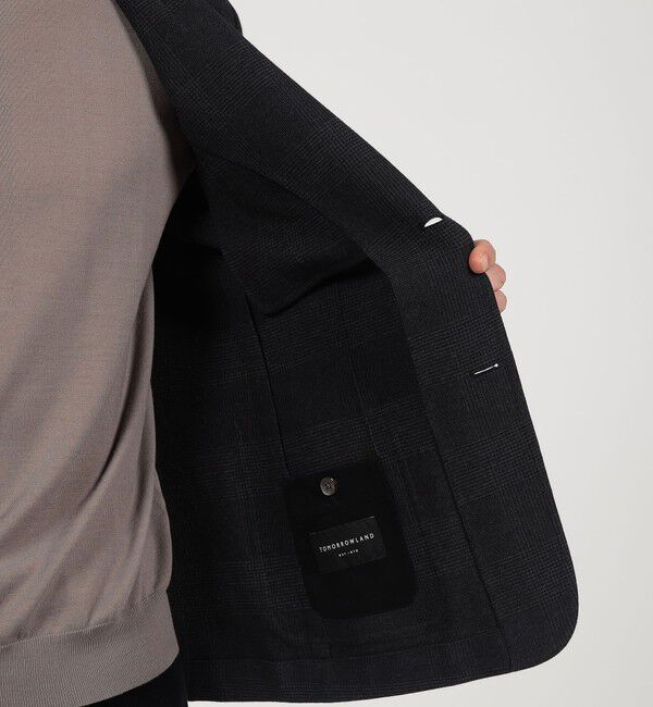 TOMORROWLAND MENS「ウールコットン シングルブレステッド 2Bジャケット SUBALPINO」|テーラードジャケット|