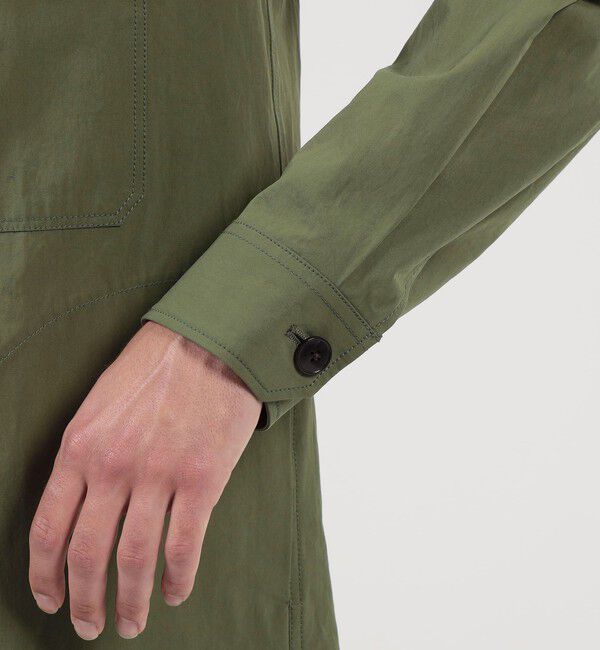 TOMORROWLAND MENS「80/2スーピマコットン ダブルポケットシャツブルゾン BORGHI」|ブルゾン・スタジャン|