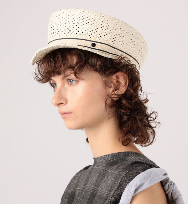 TOMORROWLAND GOODS「MAISON MICHEL Abby All over on Straw」|キャップ・キャスケット|