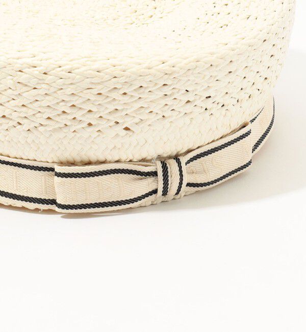 TOMORROWLAND GOODS「MAISON MICHEL Abby All over on Straw」|キャップ・キャスケット|