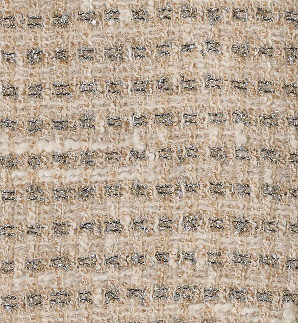 Ballsey「ペペローニツイード ショートジャケット」|ノーカラージャケット|