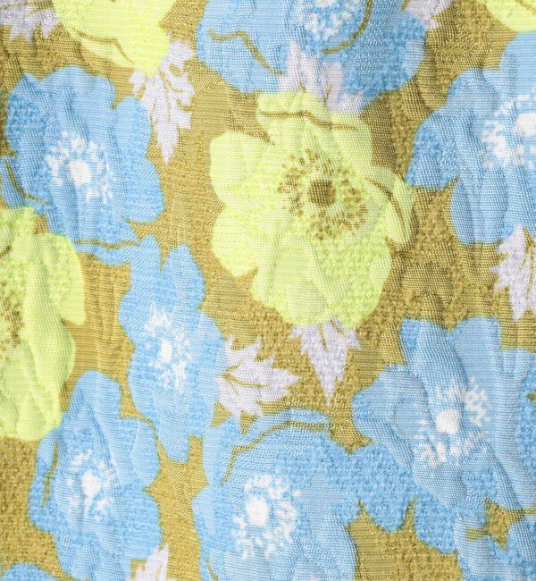 Ballsey「ポピープリントジャカード ペンシルタイトスカート」|タイト|