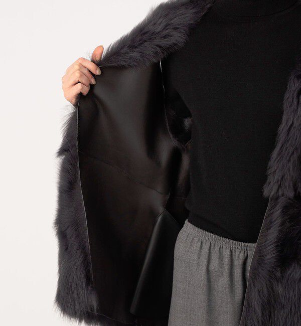 TOMORROWLAND BUYING WEAR「CINQUANTA FUR ジレ」|ダウンベスト・ベスト|