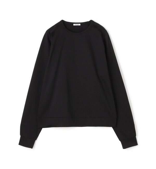 Edition「コットンモックロディ クルーネックプルオーバー」|スウェット・ジャージ|19 ブラック