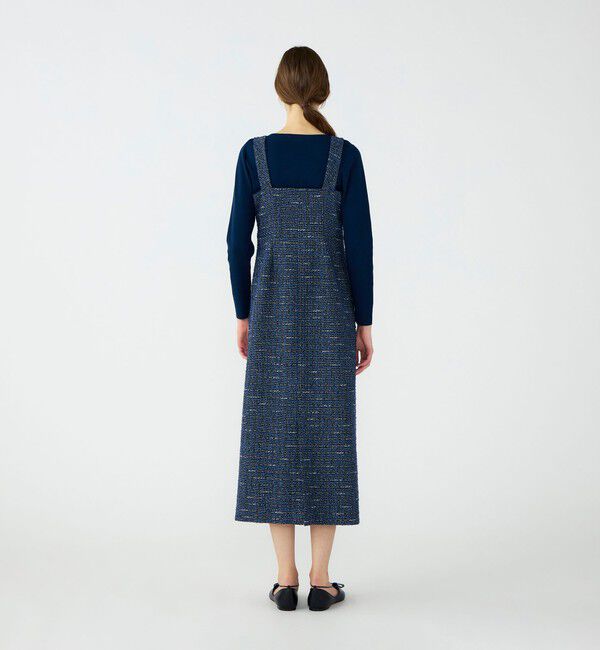 Ballsey「【WEB先行予約】エアリーファンシーツイード ジャンパースカート」|ジャンパースカート|