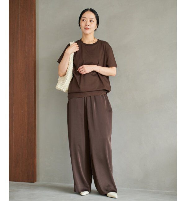 Plage「dull satin relax パンツ」|その他|