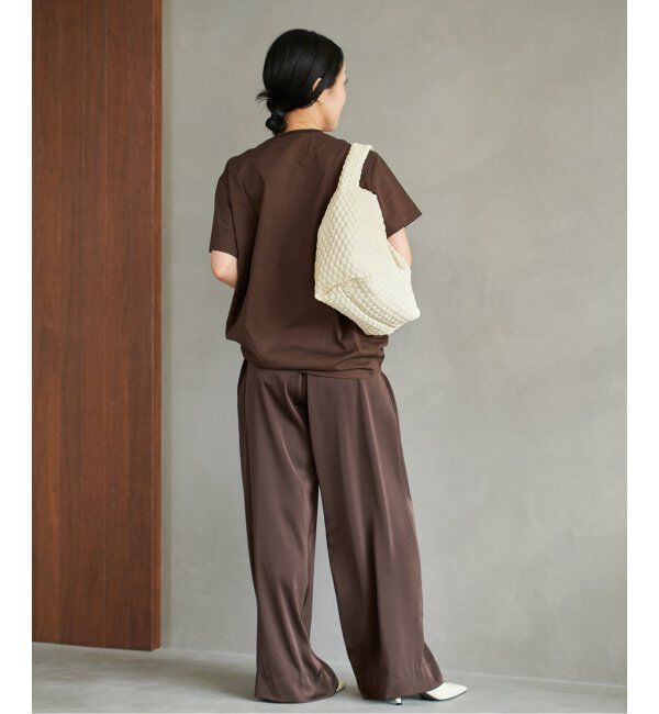 Plage「dull satin relax パンツ」|その他|