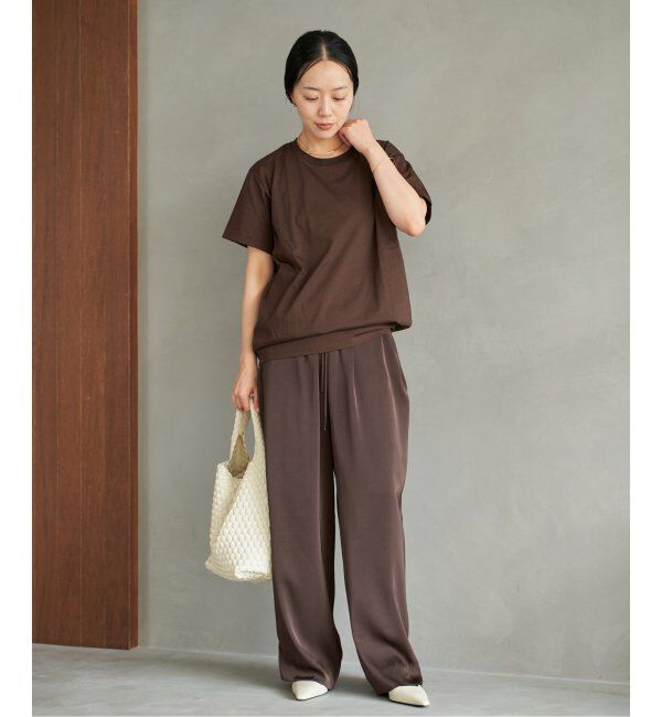 Plage「dull satin relax パンツ」|その他|