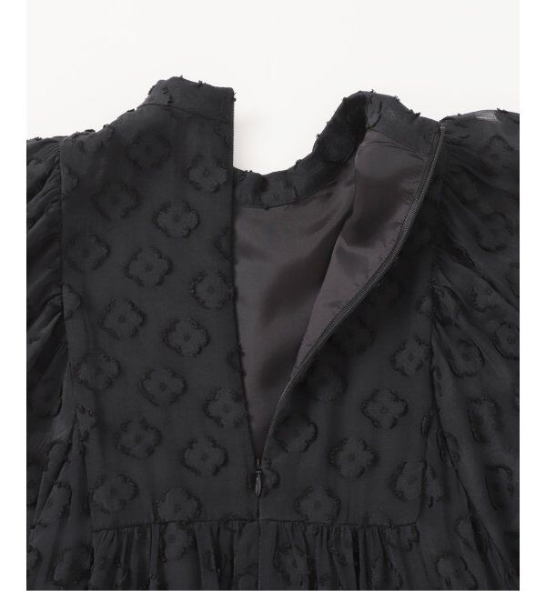 IENA「フラワージャガードボザムドレス」|ワンピース|