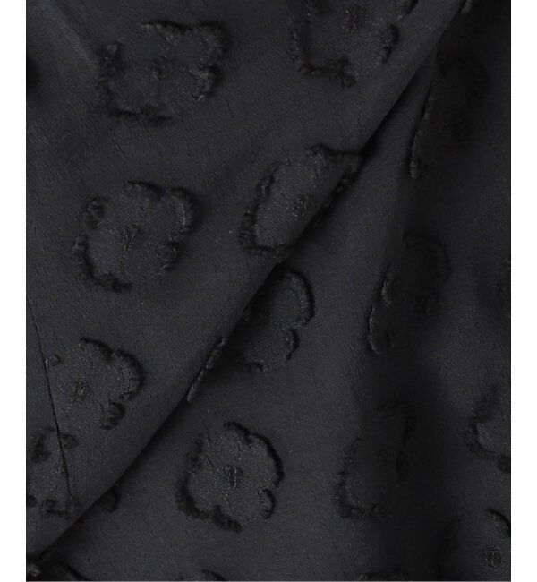 IENA「フラワージャガードボザムドレス」|ワンピース|