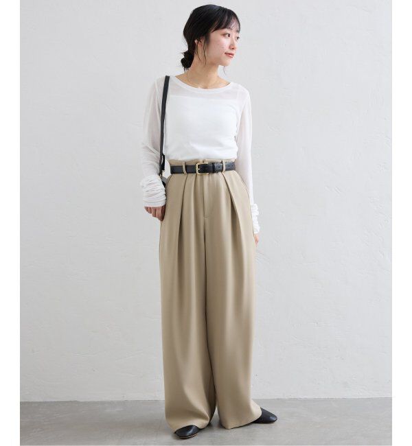 SLOBE IENA「シアーロングインナー」|Tシャツ・カットソー|