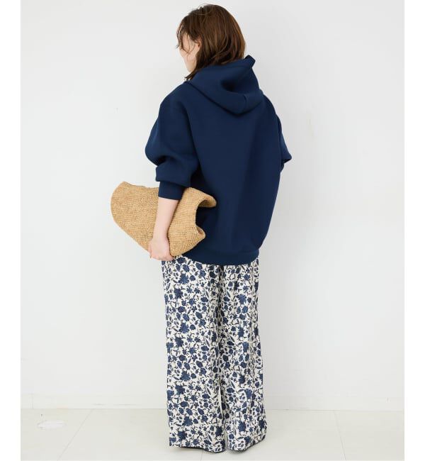 SLOBE IENA「《追加5》ボリュームジップアップフーディー」|パーカー|