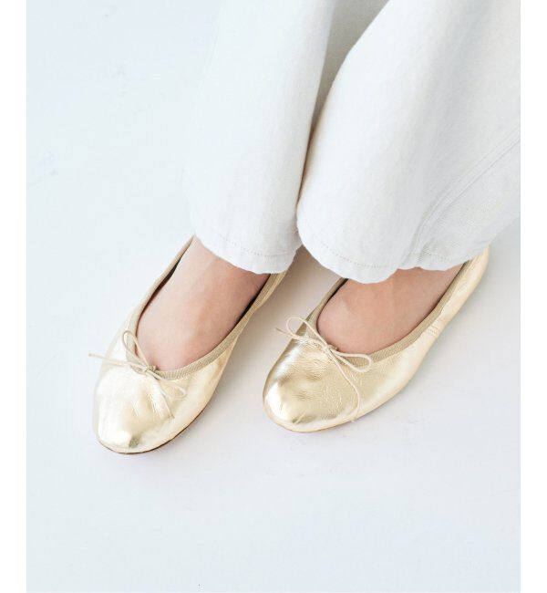 IENA「PORSELLI/ポルセリ LEATHER バレエシューズ」|バレエシューズ|