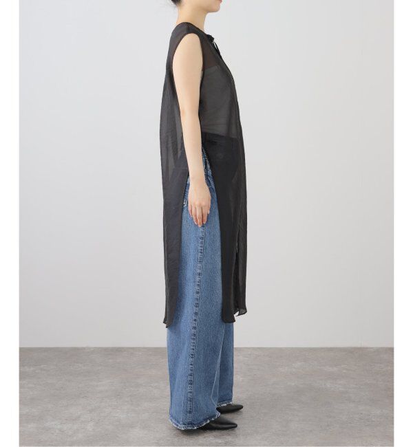 IENA LA BOUCLE「VIOLETTE ROOM/バイオレットルーム ロングベスト VR252618」|ベスト・ジレ|