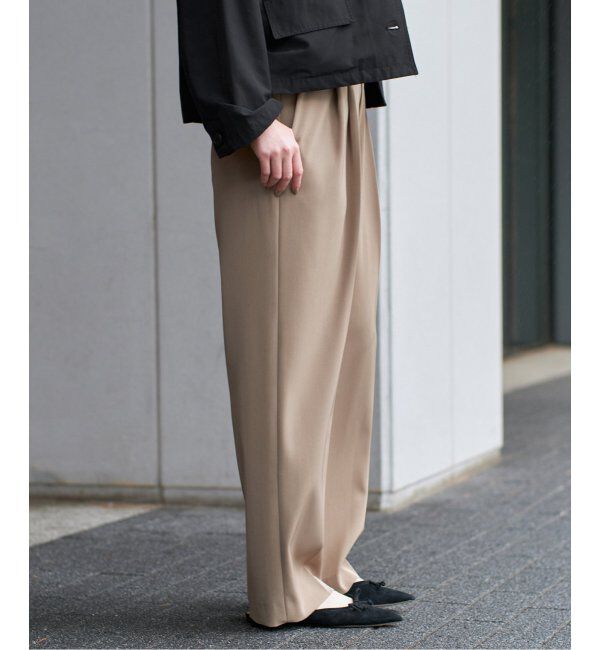 IENA「《追加4》サスペンダーツイルパンツ」|スラックス|