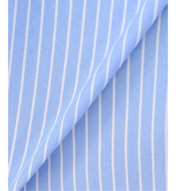 SLOBE IENA「《追加》ROYAL NAVY/ロイヤルネイビー SLOBE別注 バンドカラーシャツ」|シャツ・ブラウス|