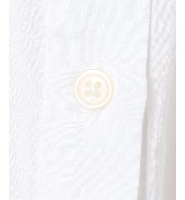 SLOBE IENA「《WEB・一部店舗限定/追加》レーヨンボイルバンドカラーブラウス」|シャツ・ブラウス|