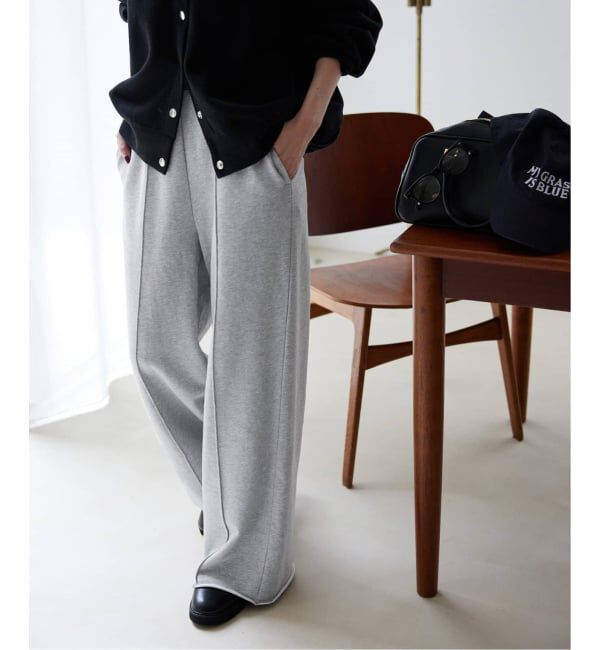 SLOBE IENA「《追加》裏毛ワイドパンツ」|その他|