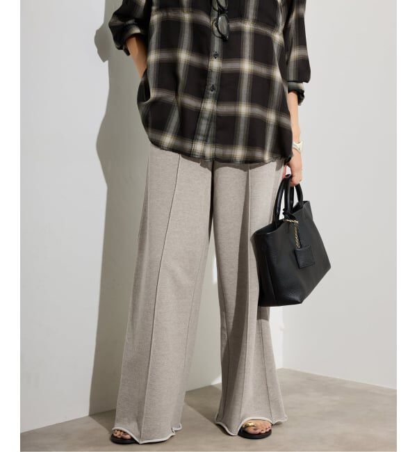 SLOBE IENA「《追加》裏毛ワイドパンツ」|その他|